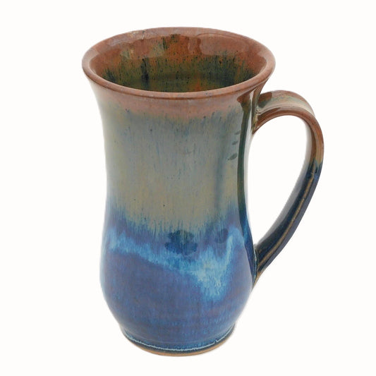 Tall cup Blue Moon glaze