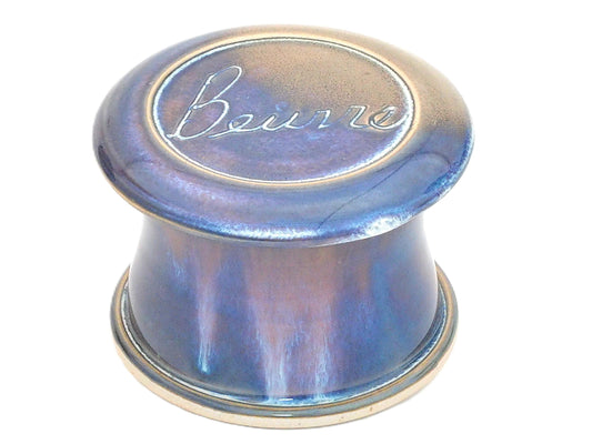 Moonlight Beurre--French butter dish sometimes called a french butter keeper, french butter crock